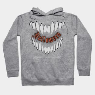 Halloween Scary Teeth Hoodie